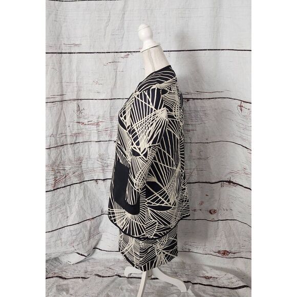 Lafayette 148 Faith Floral Jacquard Sheath Dress and Matching Jacket Size 4 - Picture 10 of 14